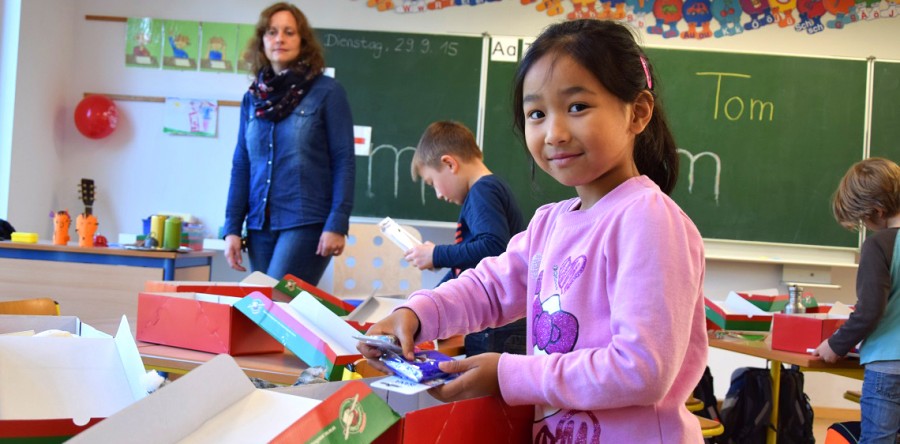 20. Saison „Weihnachten im Schuhkarton“